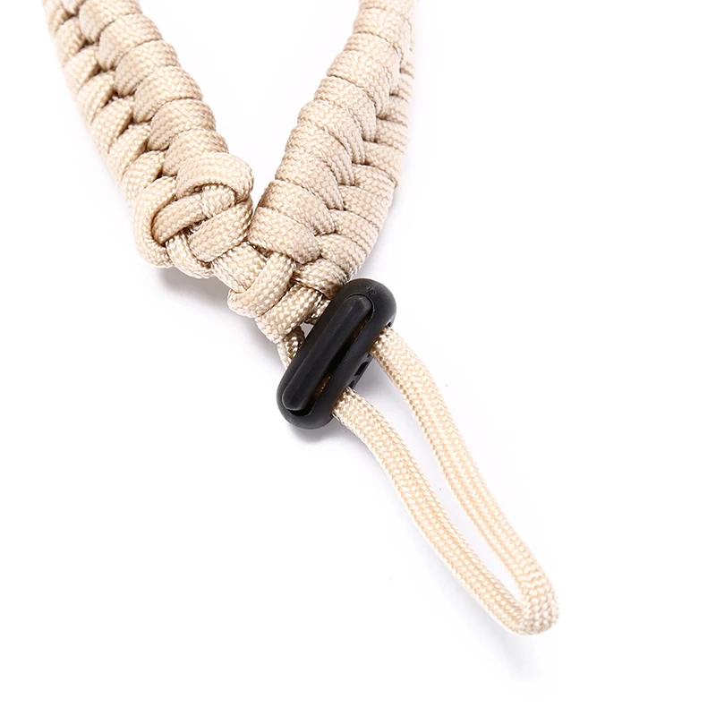 New 1pc 23cm x 2cm outdoor camping Paracord survival bracelets with metal clasp emergency tool Hot Sale