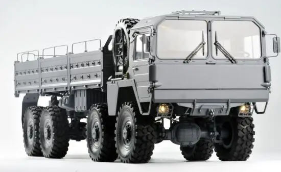 Новый военный автомобиль 8X8 Радиоуправляемый внедорожный гусеничный с набором 8WD