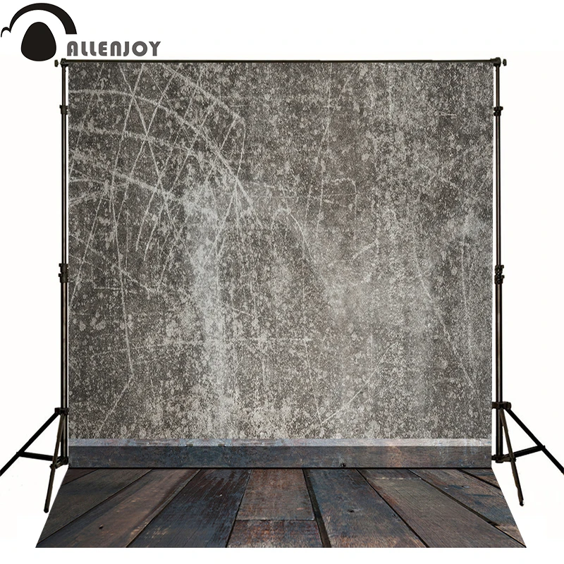 Allenjoy photography backdrops for sale Mosaic wall wood kid vinyl high quality wall