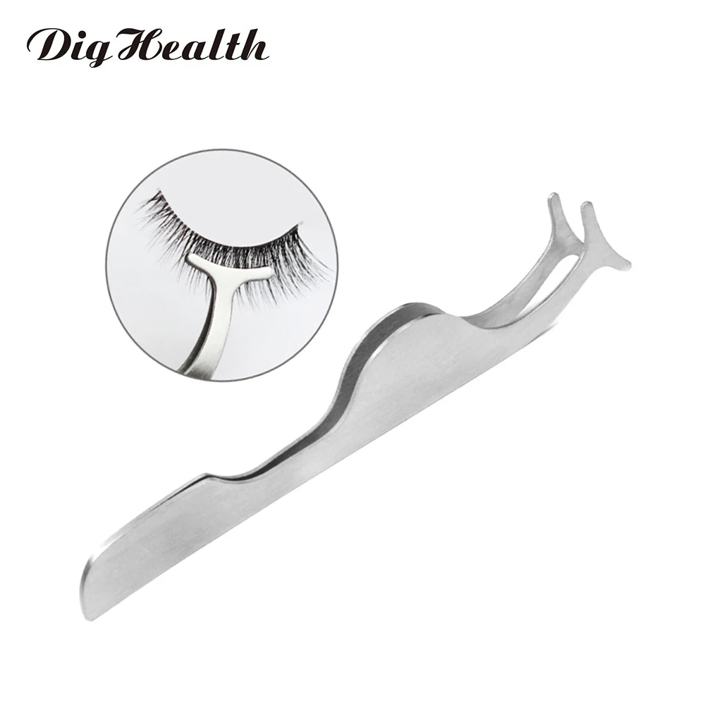 Dighealth щипцы для завивки ресниц Пинцет поддельный аппликатор Щипцы и наращивания