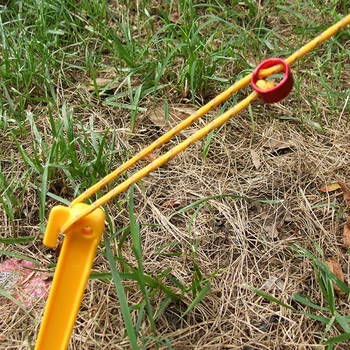 

10Pcs/bag Outdoor Camping Tent Stakes Pegs Pins Trip Plastic ABS Heavy Duty Tent Nails Wholesale