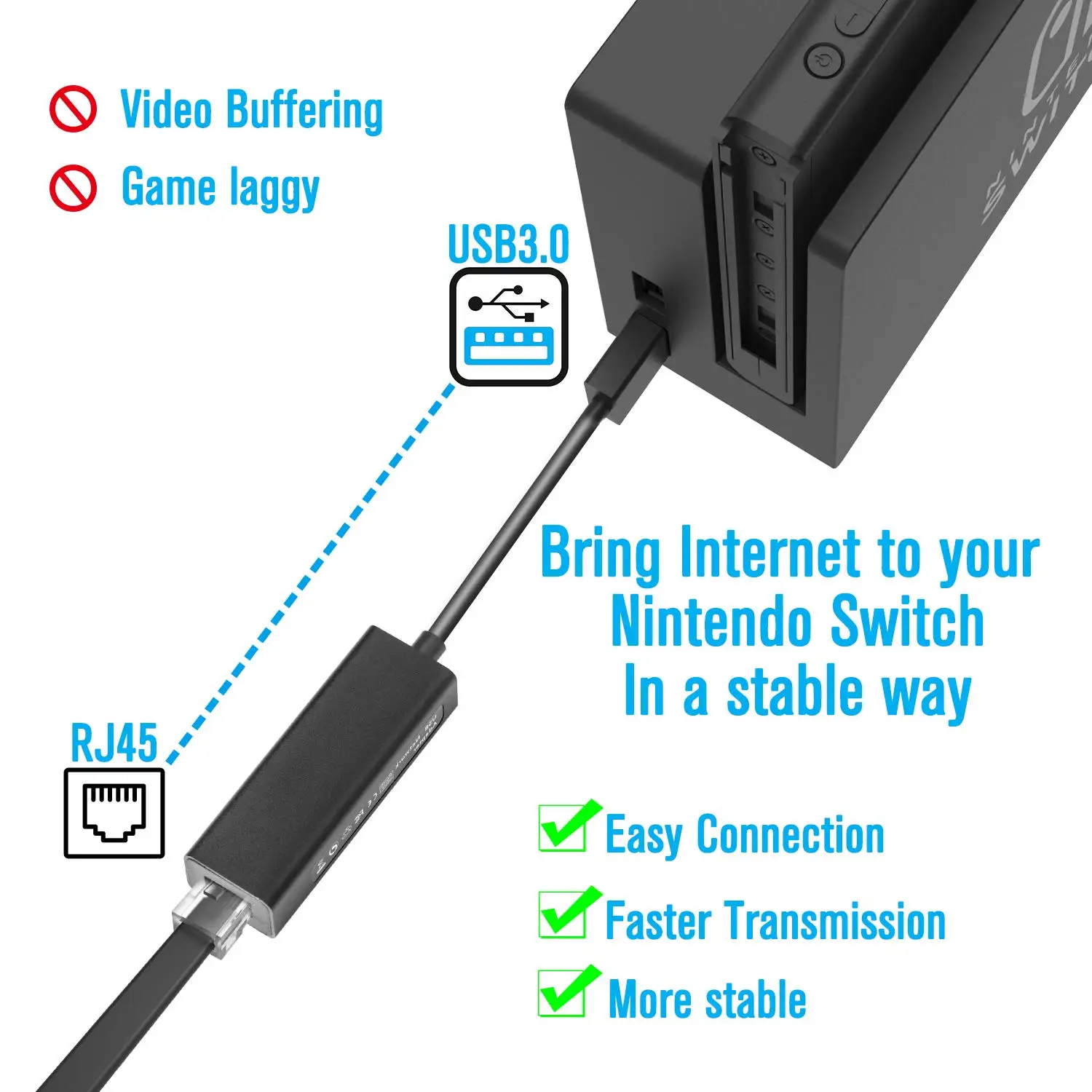 USB 3,0 для RJ45 Ethernet адаптер 10/100/1000 Мбит/с гигабитный USB LAN адаптер для nintendo Switch MacBook Chromebook Win PC ноутбук