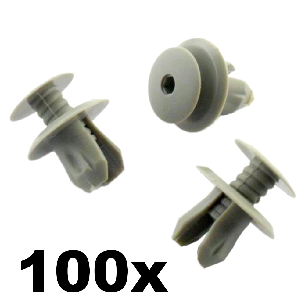 

CLips In Stock New 100x Light Grey Trim Panel Lining Clips for VW Volkswagen T4 T5 Transporter Eurovan