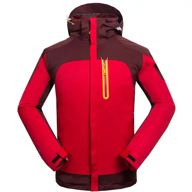 mansmoer Mens 3in1 Waterproof Breathable Coat Outdoor Camping Hiking Ski Jacket 
