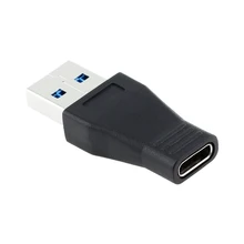 ПВХ usb type-c к AM-CF мини высокоскоростной портативный адаптер конвертер телефон зарядка компьютер наушники черный