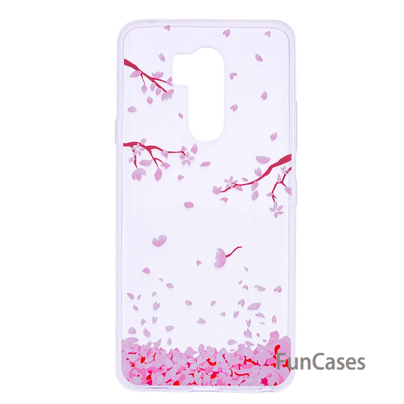 Case For LG G7 Case Silicone For LG G7 Transparent Case Fashion Ultra Thin Soft TPU Pattern Cover Accessory vendita cellular