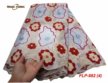 

Baby Pink High Quality African Tulle Lace Fabric 2019 New Design French Net Mesh Lace Fabric For Wedding Dress FLP-882