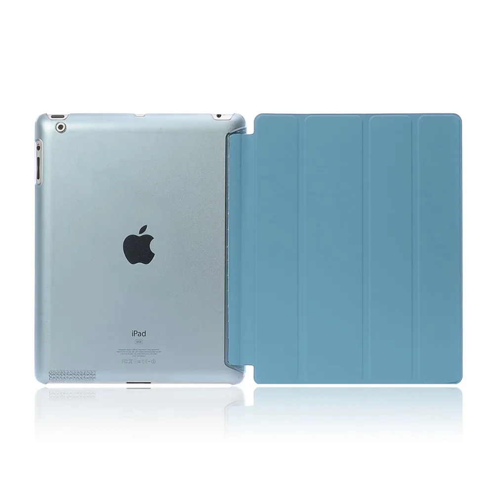 Ультра Тонкий Магнитный умный чехол для Apple ipad 2 ipad 3 ipad 4 Sleeping Wakup Ultral Тонкий кожаный умный чехол для Apple ipad 2 3 4