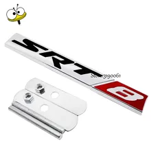 Car Accessories Auto Grille Emblem Car Sticker Badge Decal for SRT8 for Dodge Charger Journey Chrysler 200 Pacifica Jeep Liberty
