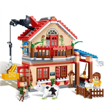 

315pcs Pastoral Animal Farm Building Blocks Toy Kit DIY Educational Children Gifts Compatible With Lepining