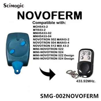 

Garage remote 433mhz for NOVOFERM MCHS43-2 MTR43-2 MNHS433-02 MNHS433-04 garage door NOVOFERM NOVOTRON 502 MAX43-2 transmitter