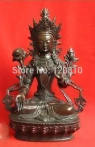 

bronze statue of the Buddha and Kwan-yin by EMS