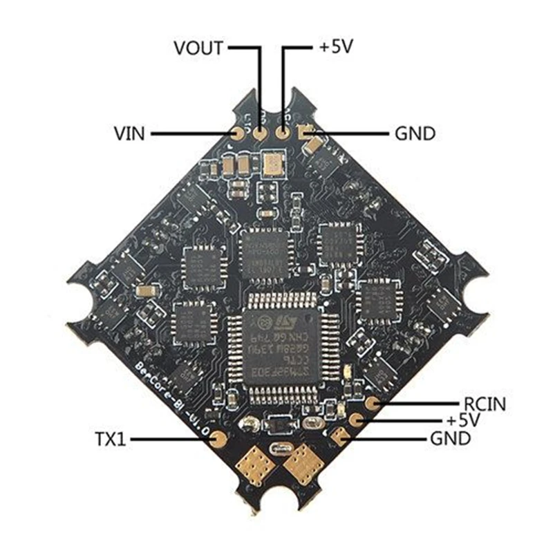 Beecore_BL F3 1S бесщеточная плата управления полетом с 4 в 1 ESC Встроенная система OSD