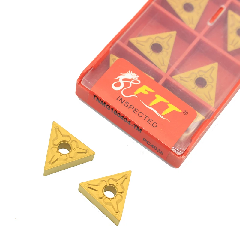 

High quality TNMG160404 TM PC4025 CNC External turning blade lathe tools original carbide tool metal External Turning tool