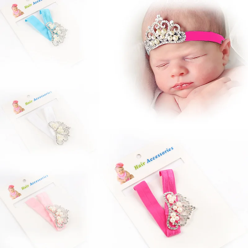 3pcs children accessories Infant newborn Baby girl accessories Pearls