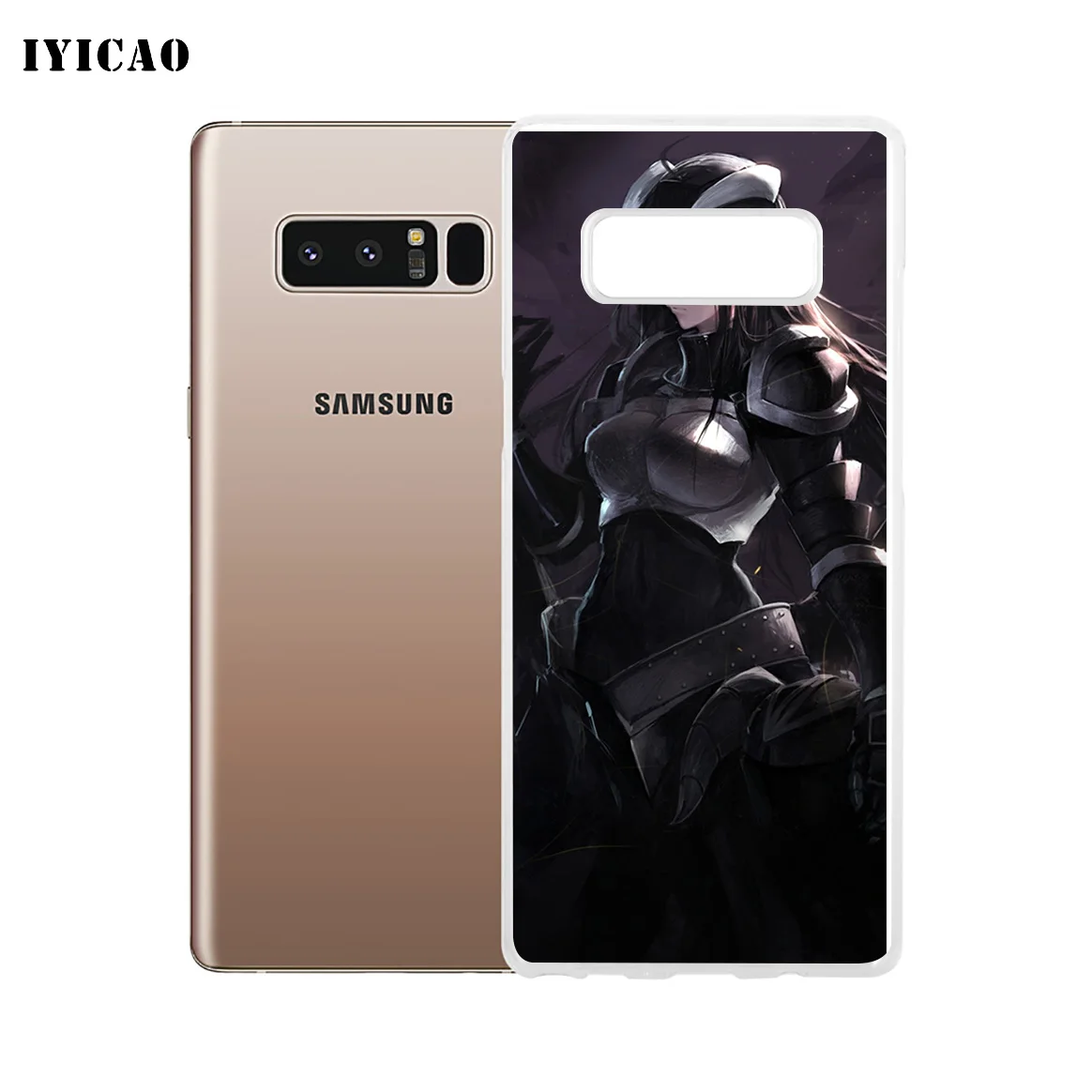 IYICAO Overlord Мягкий силиконовый чехол для телефона Samsung A5 A6 Plus A7 A8 A9 J3 J5 J7 Note 8 9 TPU