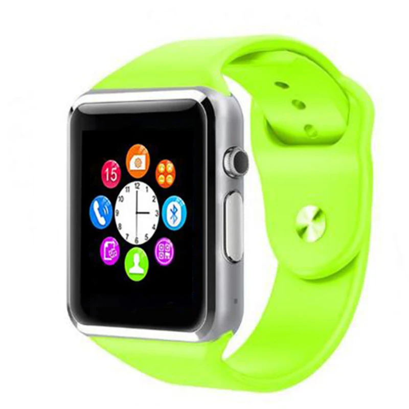 A1 Смарт часы для мужчин Bluetooth наручные Спорт Шагомер с SIM Камера Smartwatch Android