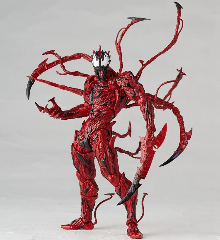 Marvel красный яд карнаж в фильме удивительный человек-паук BJD суставы подвижные фигурки модель игрушки