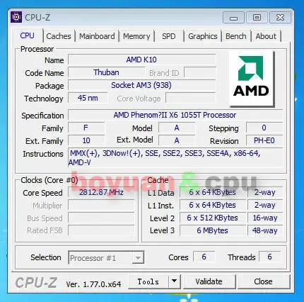 cpus AMD Phenom II X6 1055T 1055 2.8G 125W Six-Core CPU processor HDT55TFBK6DGR Socket AM3 cpu computer