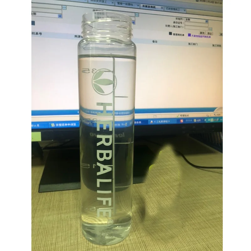 420 мл Herbalife бутылка для воды спорта на открытом воздухе BPA БЕСПЛАТНО пластиковый