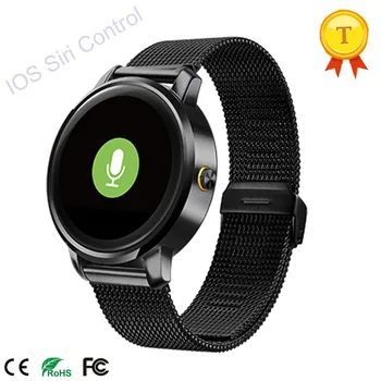 

2017 Fashion Bluetooth Smart Watch with Heart Rate Monitoring Support Siri for IOS Phones Compatible for IOS and Android Phone