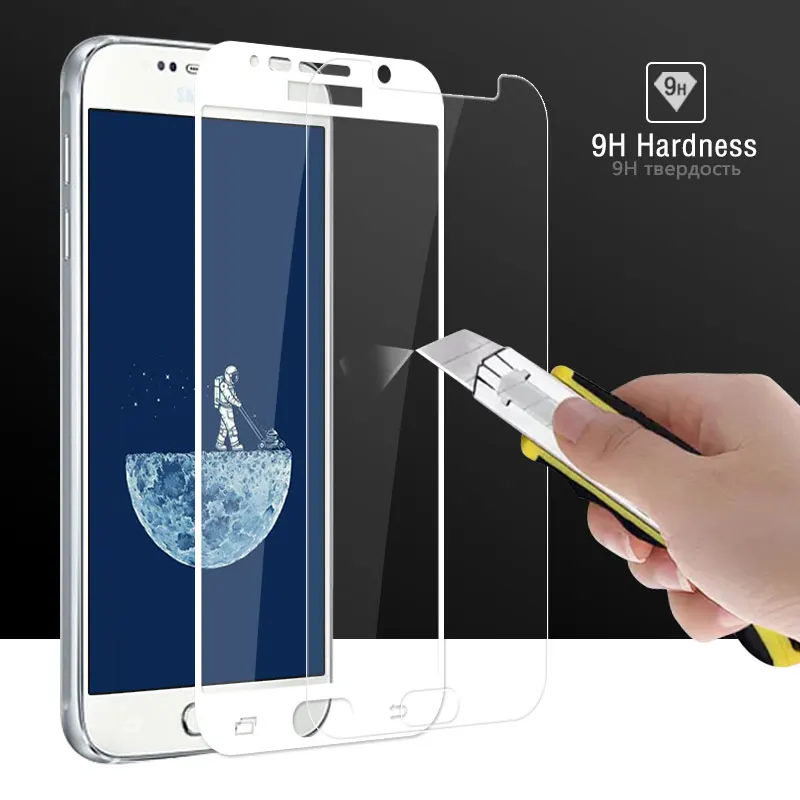 Закаленное стекло 3D 9H HD для Samsung Galaxy S6 Защитное G920F закаленное G9200 защита от