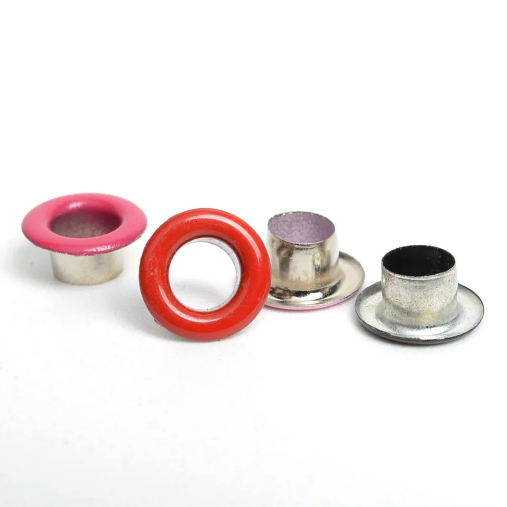 100 шт. люверсы для скрапбукинга разные цвета в произвоном порядке металлические