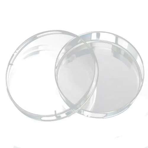 SOSW-10Pcs Sterile Petri Dishes w/Lids for Lab Plate Bacterial