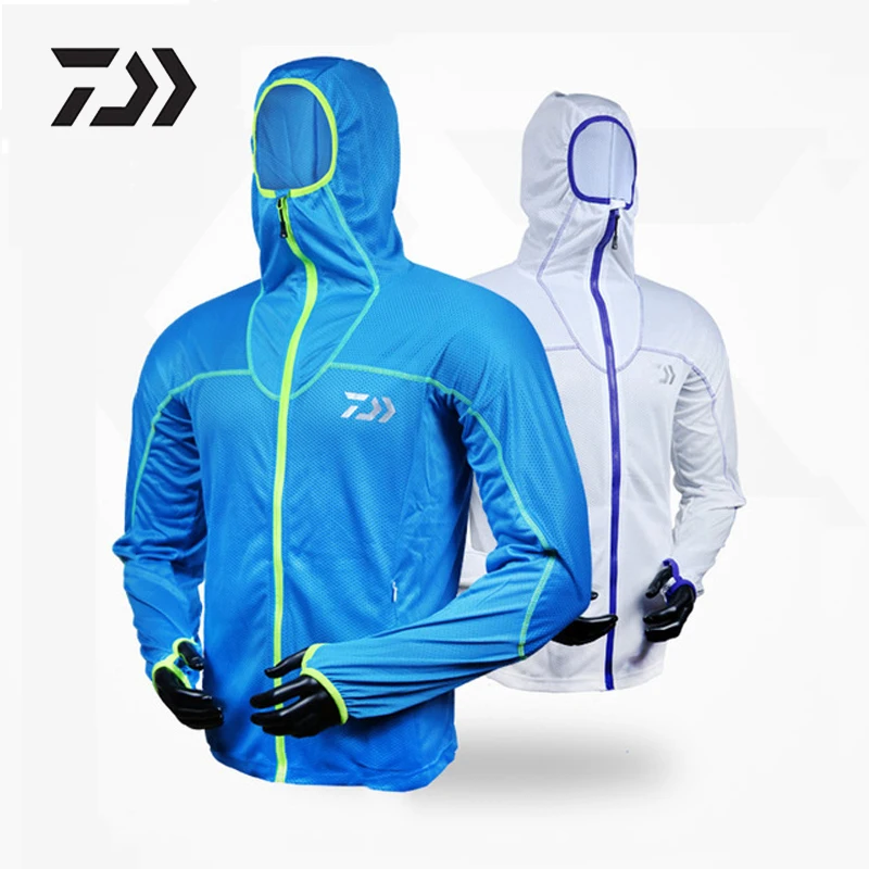 

DAIWA Long Sleeve Summer Fishing Clothes Quick Dry Anti-UV Breathable Moisture Wicking Fishing Clothing