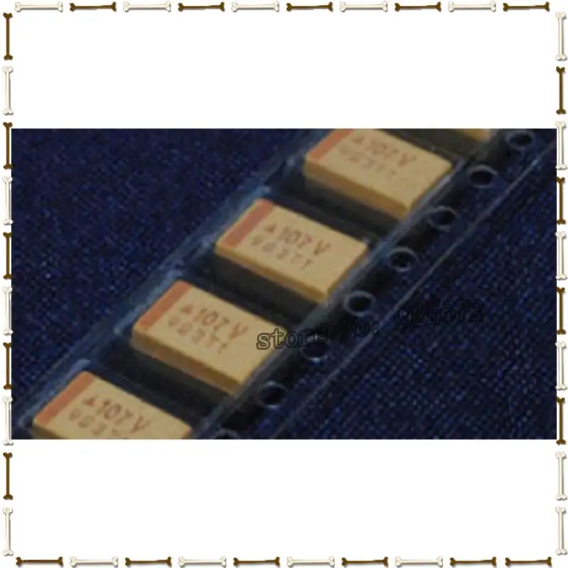 Танталовый конденсатор 35 в 100 мкФ D7343 Тип D SMD Конденсатор тантала обязательства по