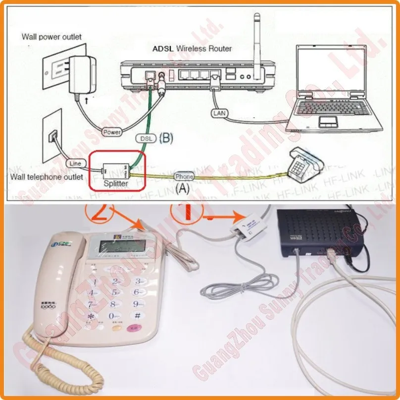 ADSL Splitter Install -10