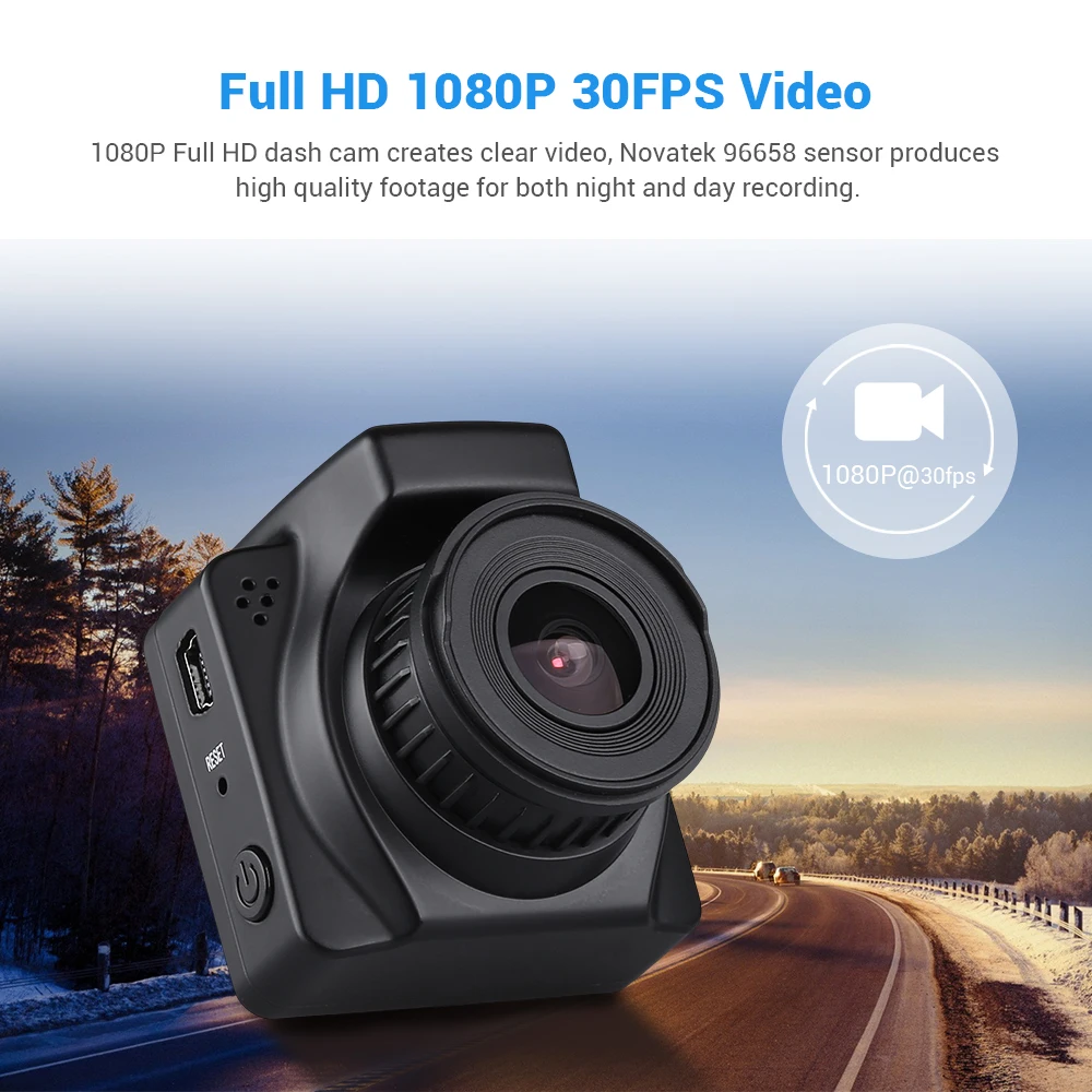 Видеорегистратор с GPS Wi Fi Novatek 96658 Full HD 1080P Автомобильный регистратор видео