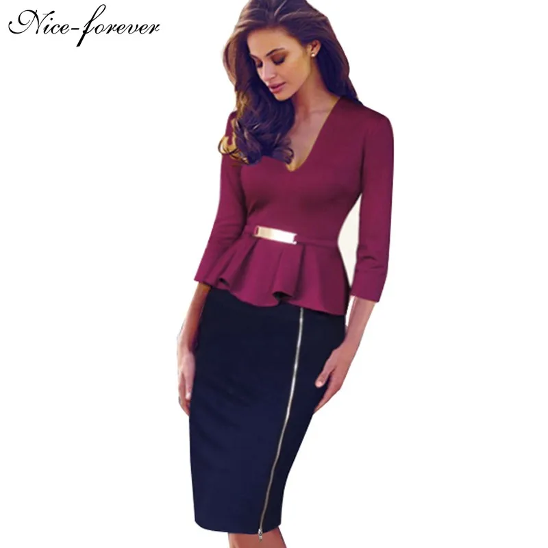 stylish peplum dresses