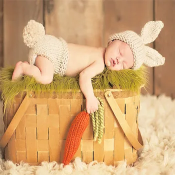 

Newborn Baby Hat Girls Boys Cotton Crochet Mesh Cute Crochet New Baby Hat Costume Photo Prop Baby Photo Props