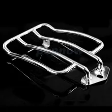 1x Chrome Motorrad Soloo Sitz Gepäckträger Rack Für Harley Sportster 883 1200 XL 2004-2012 UNS Verschiffen #3470
