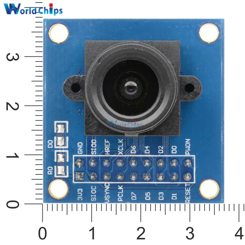 OV7670 300KP модуль камеры поддерживает VGA CIF 640X480 Автоматическое Управление экспозицией дисплей совместимый интерфейс IEC для Arduino DIY KIT