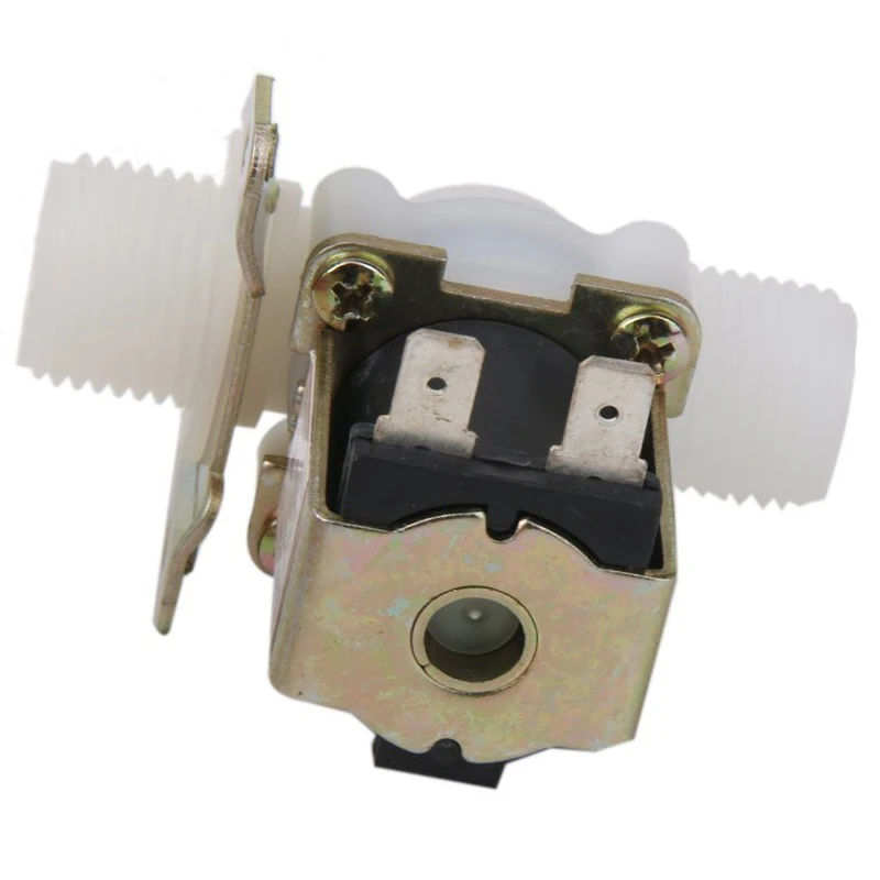 Лучшая Цена DC12V G1 / 2 Соленоидный клапан нормально закрытый впускной для воздушной