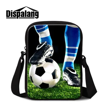 

dispalang little satchel bag for boy low price sling bag men's messenger bag hot cross body bag for girl Print soccers pattern