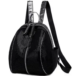 Нейлоновый женский рюкзак на молнии, Студенческая сумка, маленький рюкзак для девочек-подростков, женский рюкзак