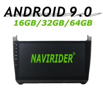 

High configuration Octa Core Android 9.0 Car GPS Multimedia For POLO 2015 10.1"Car Radio bluetooth 64GB large memory