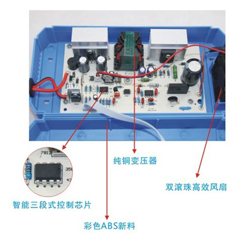 DC 12V 24V AC 110V 220V умный автоматический автомобильный мотоцикл зарядное устройство