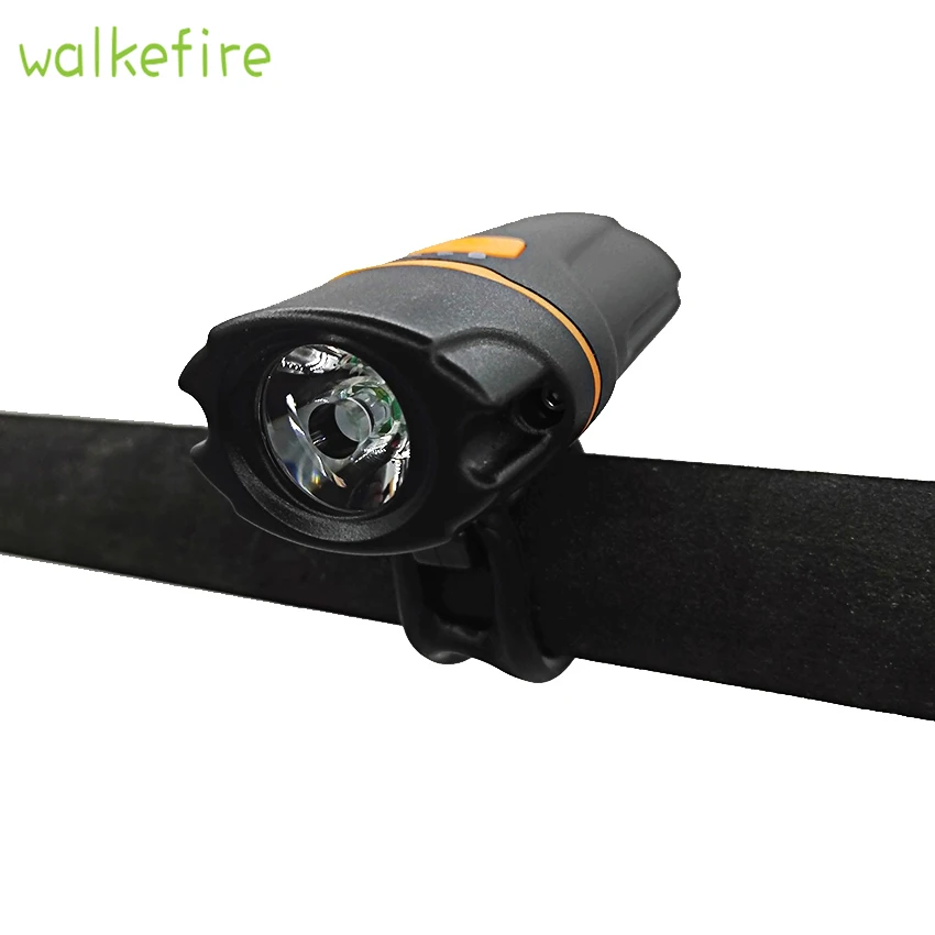 Sale Walkfire Highlight Bike Headlight Bicycle Front USB Rechargeable Light Cycling Flashlight Waterproof Power Bank Bike Accessories 0