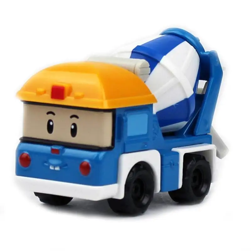 Robocar Poli Car Детские Игрушки Аниме Фигурки Anba Car Toys Robocar Poli Металл Модель Игрушечный Автомобиль Для Детей Рождественские Подарки