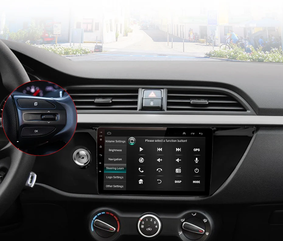 Sale AWESAFE 2 din Android 8.1 Car Radio Multimedia video player gps navigation For KIA RIO 4 2017 sedan wifi head unit no DVD 8