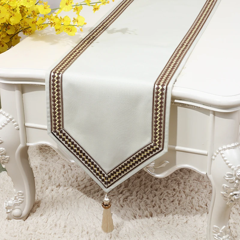 Simple Geometry Style Table Runner For Hallway Cabient 1pcs Multi Sizes Table Runners Dustproof Quality Exquisite Table Runners Simple Geometry Style Table Runner For Hallway Cabient 1pcs Multi Sizes Table Runners Dustproof Quality Exquisite Table Runners