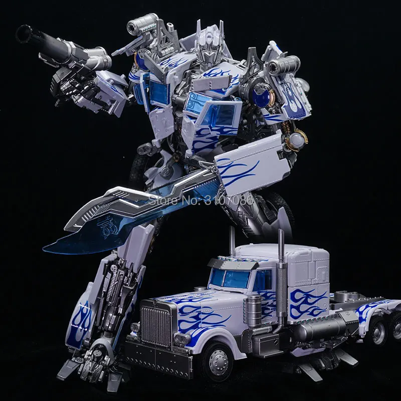 

Transformation OP Commander MPM-04 MPM04 LT-02W LT-02-W Alloy blue and white porcelain Movie 5 KO Action Figure Robot Toys