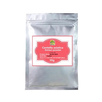 

50-1000g,100% Natural High quality Gotu Kola Extract Powder/Centella Asiatica/Asiaticoside powder/Ji xue cao,anti-depressive