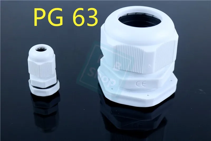 

High quality 1pcs IP68 PG63 for 42-50mm Cable CE Waterproof Nylon Plastic Cable Gland Connector