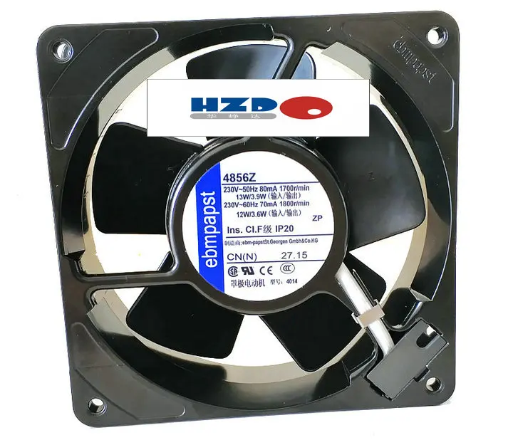 EBM PAPST 12 см 12038 4856Z 50/60Hz ac230v 13 Вт вентилятор охлаждения 120*120*38 мм