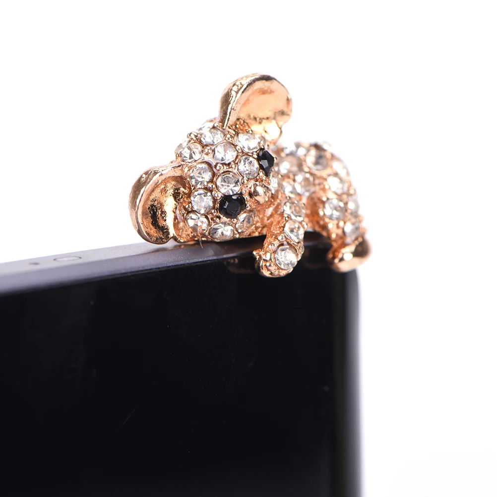 Cute Koala Design Mobile Phone Ear Cap Dust Plug For all 3.5mm Earphone Plug Smart Phone